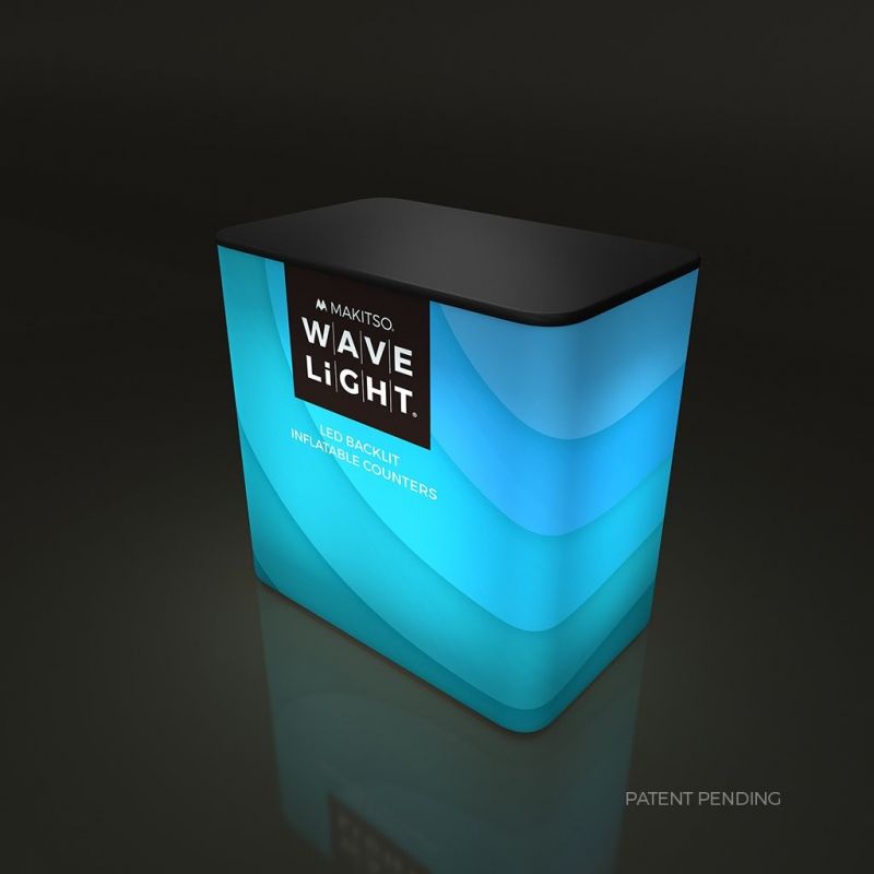 Comptoir lumineux gonflable - RECTANGULAIRE