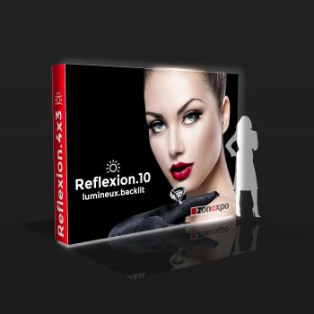 Reflexion 10ft backlit display