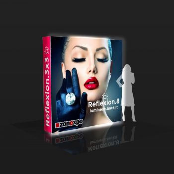 Reflexion 8ft backlit display