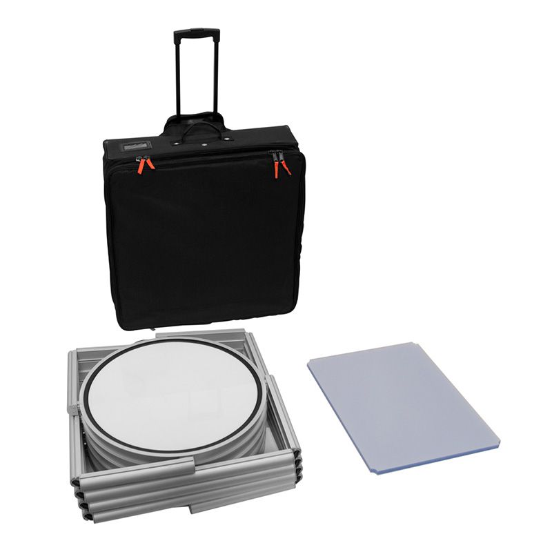 Helix portable display case
