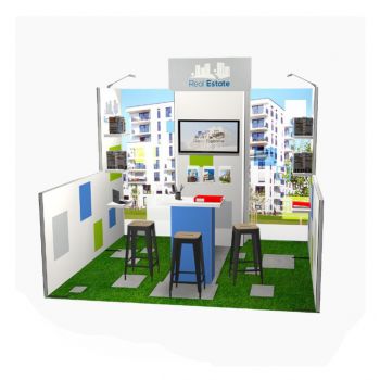 REAL ESTATE H-Line booth