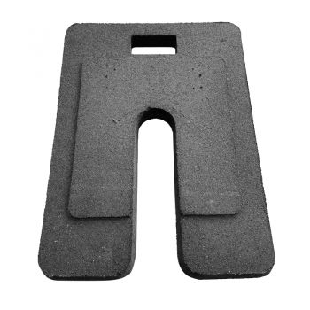 BASE PLATE U SHAPED 30 LBS