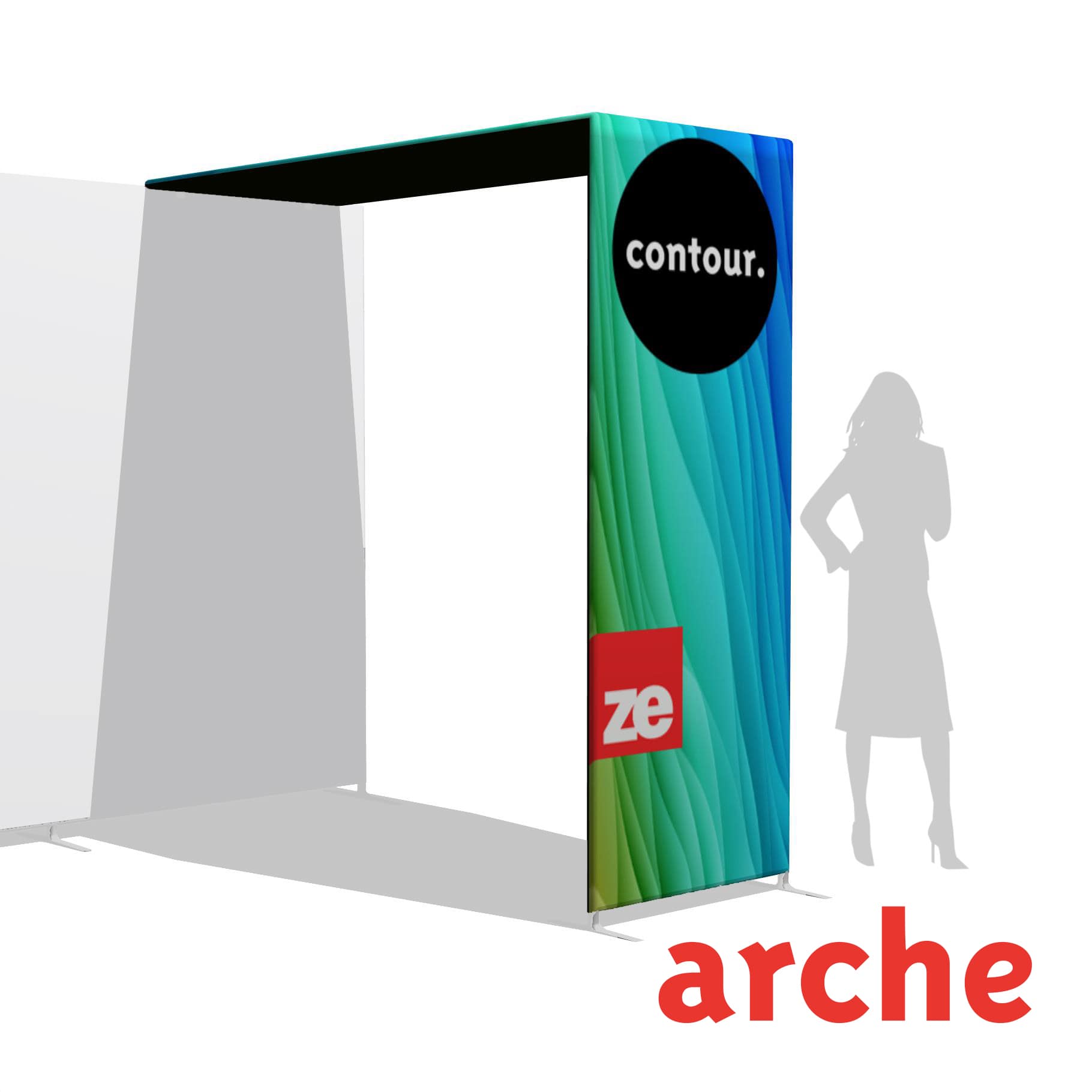 contour, the high-impact adjustable and portable display