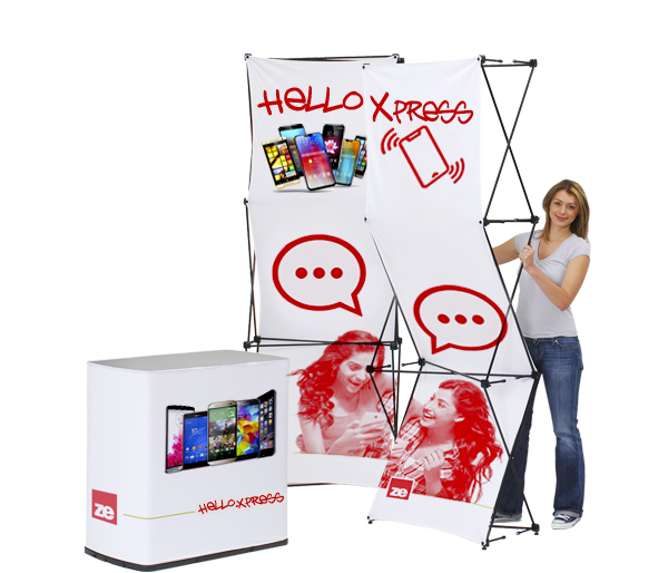 Xpressions & Hello Xpress pop up display