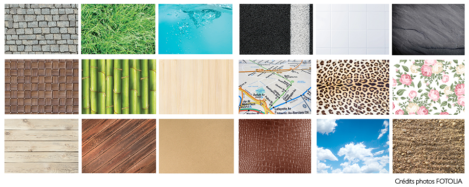 Tapis imprimable pour expositions